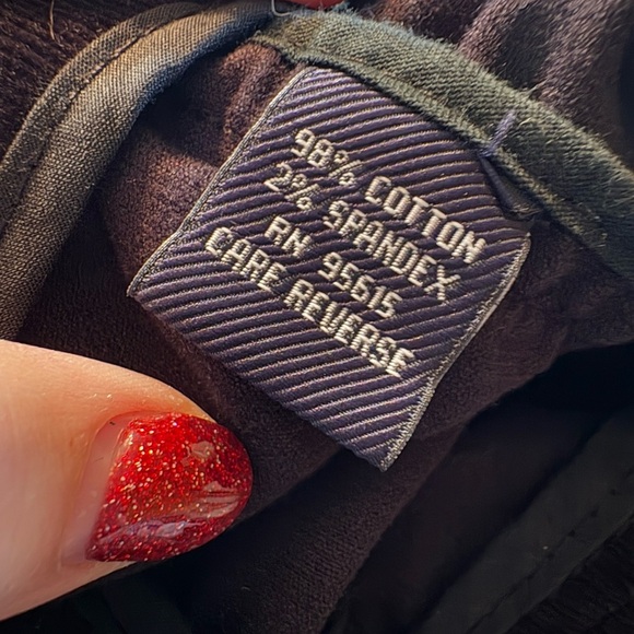 Rafaella Womens Black 3 Button Corduroy Long Sleeve Blazer Size 12 - Picture 6 of 7